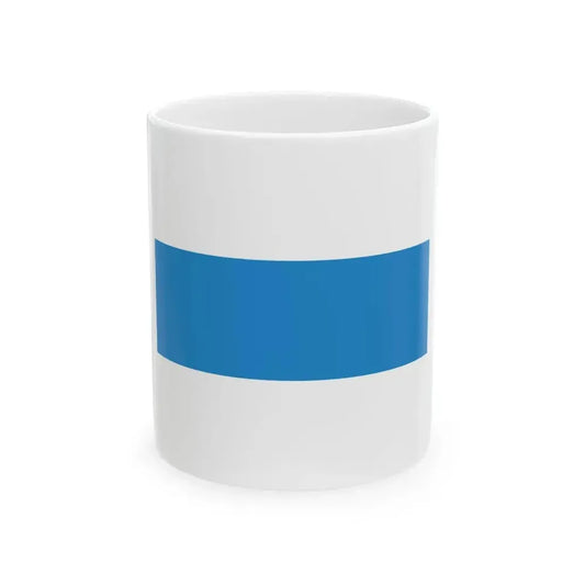 Flag of Canton of Zug (Switzerland) White Coffee Mug 11oz - Go Mug Yourself