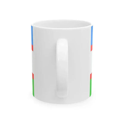 Flag of CANU (Namibia) White Coffee Mug - Go Mug Yourself