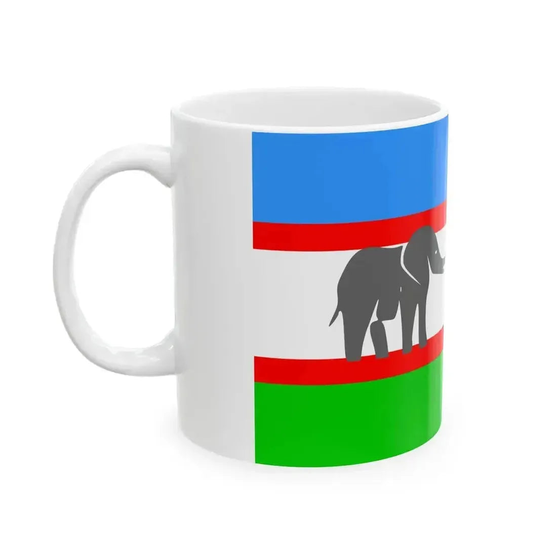 Flag of CANU (Namibia) White Coffee Mug - Go Mug Yourself