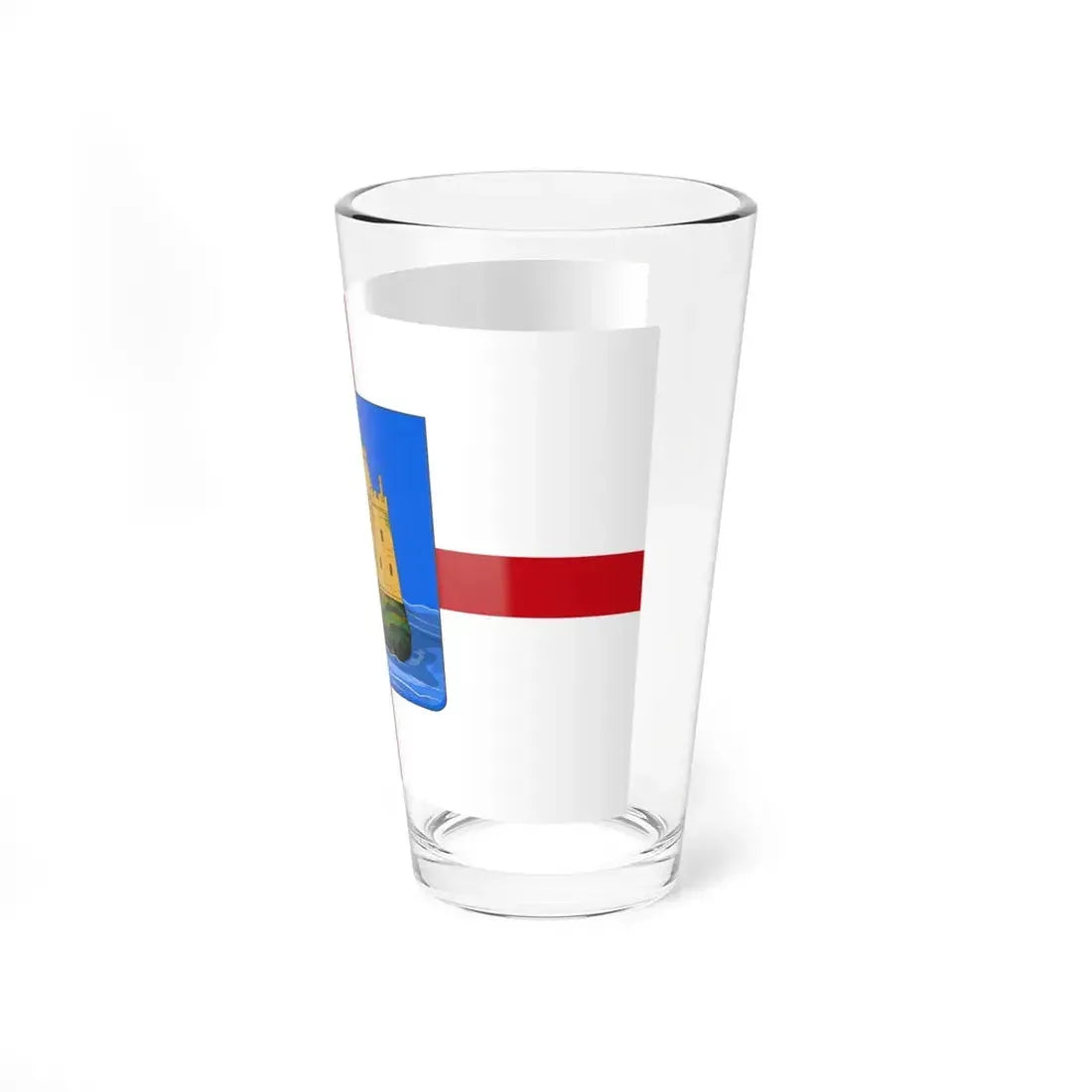 Flag of Capraia Isola (Italy) Pint Glass 16oz - Go Mug Yourself