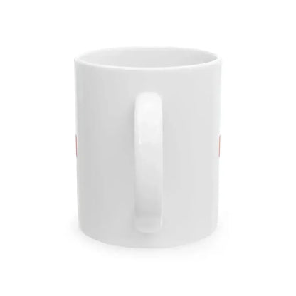 Flag of Capraia Isola (Italy) White Coffee Mug - Go Mug Yourself