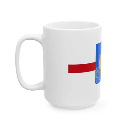 Flag of Capraia Isola (Italy) White Coffee Mug - Go Mug Yourself
