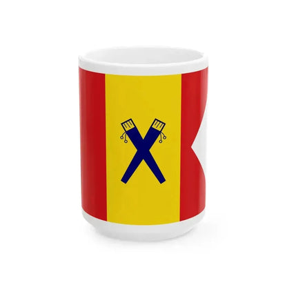 Flag of Captain General Spain 1923-1931 1938-1977 (Spain) White Coffee Mug 15oz - Go Mug Yourself