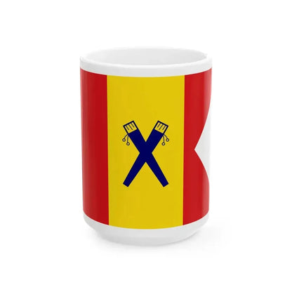Flag of Captain General Spain 1923-1931 1938-1977 (Spain) White Coffee Mug 15oz - Go Mug Yourself