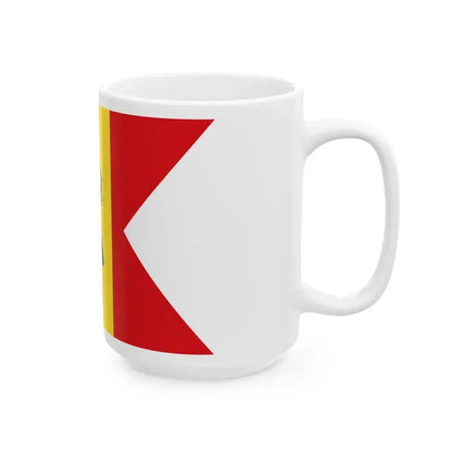 Flag of Captain General Spain 1923-1931 1938-1977 (Spain) White Coffee Mug - Go Mug Yourself