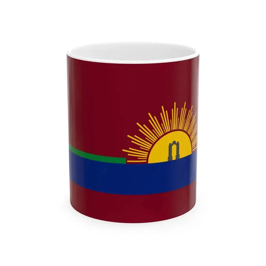 Flag of Carabobo State 1996-2006 (Venezuela) White Coffee Mug 11oz - Go Mug Yourself