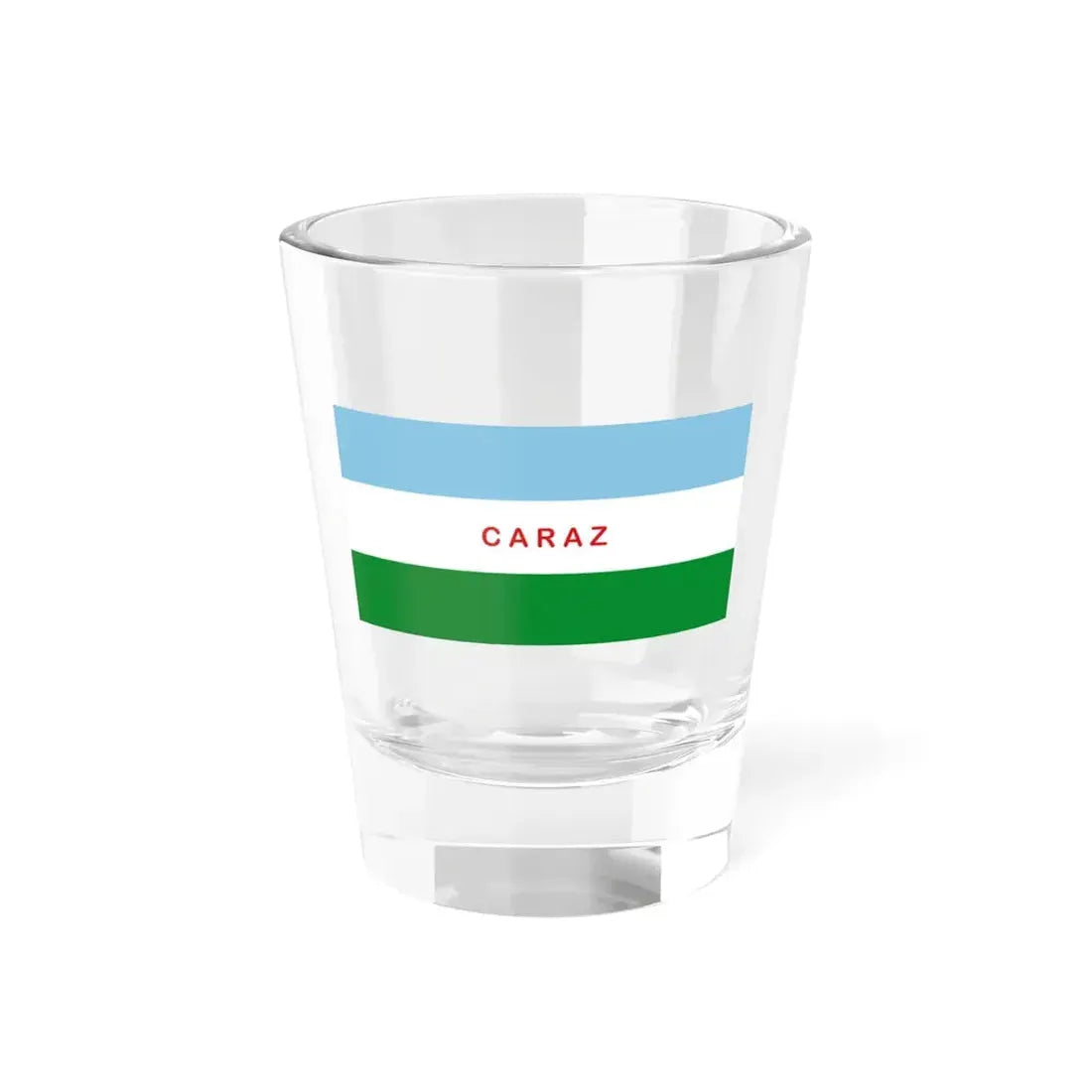Flag of Caraz (Peru) Shot Glass 1.5oz 1.5oz - Go Mug Yourself