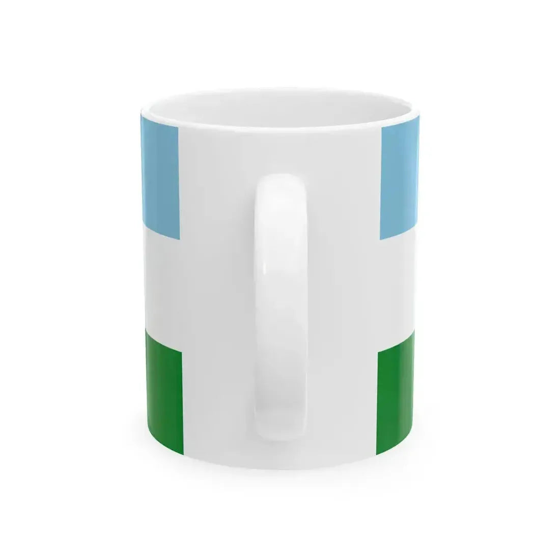 Flag of Caraz (Peru) White Coffee Mug - Go Mug Yourself