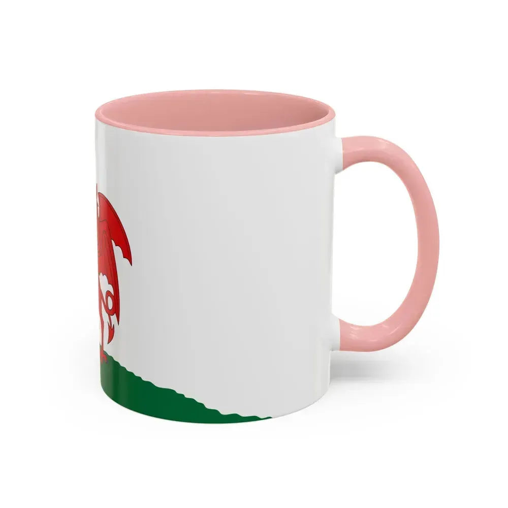 Flag of Cardiff UK - Accent Coffee Mug - Go Mug Yourself