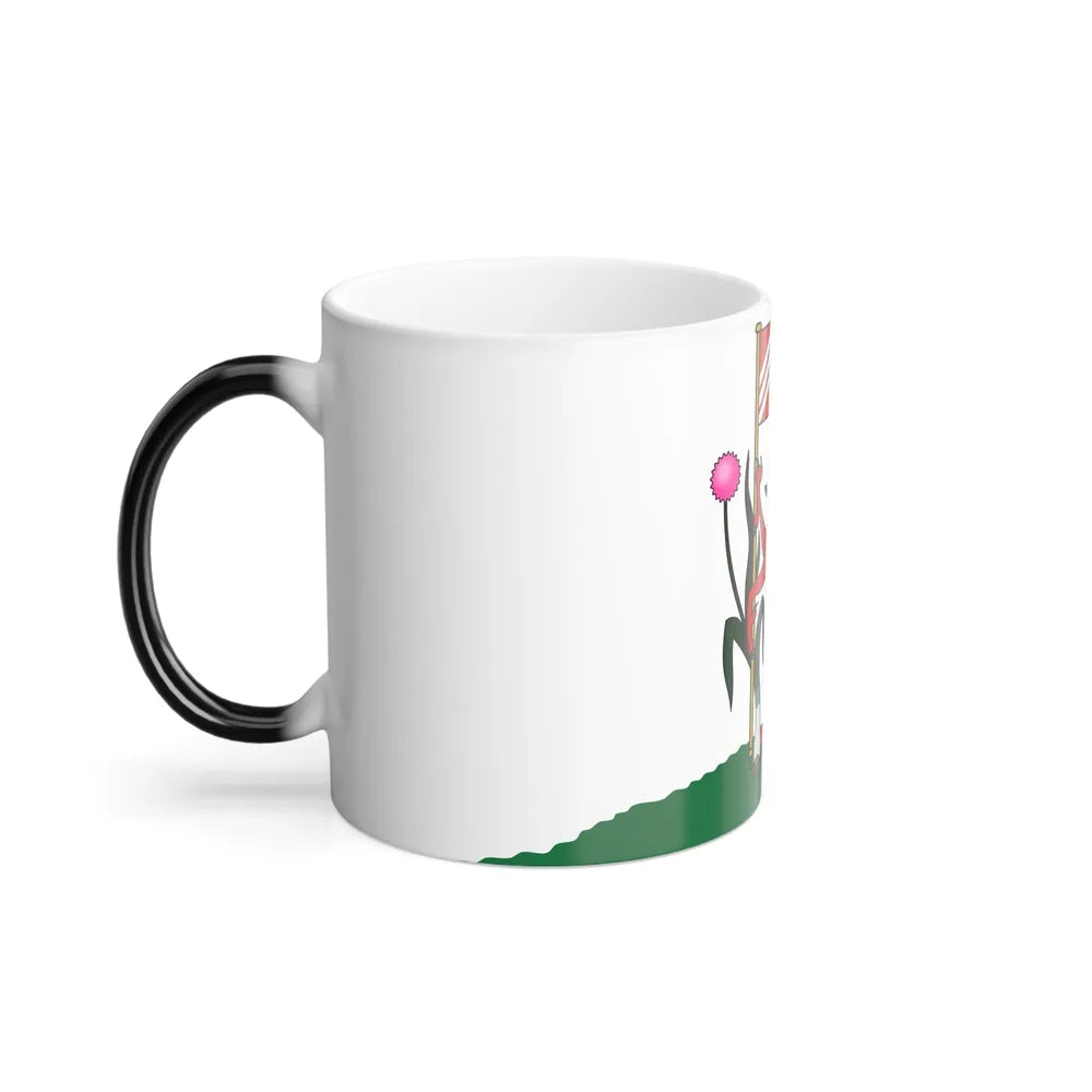 Flag of Cardiff UK - Color Changing Coffee Mug-Go Mug Yourself