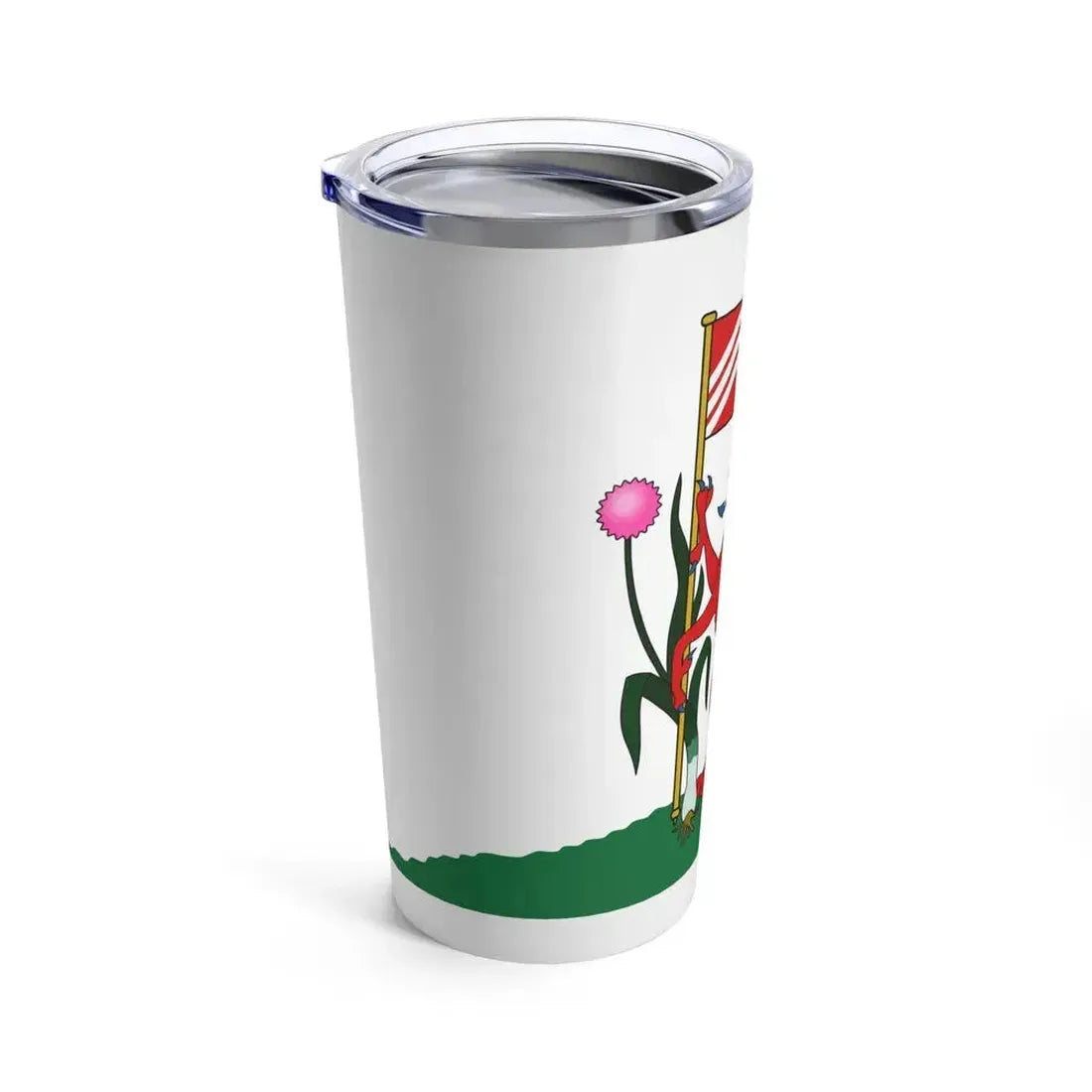 Flag of Cardiff UK - Tumbler 20oz - Go Mug Yourself