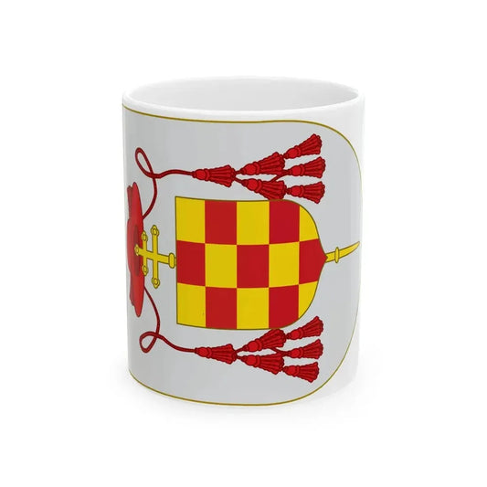 Flag of Cardinal Cisneros (Spain) White Coffee Mug 11oz - Go Mug Yourself