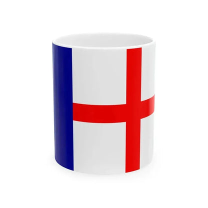 Flag of Cargese (France) White Coffee Mug 11oz - Go Mug Yourself