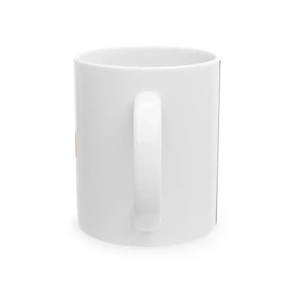 Flag of Cargese (France) White Coffee Mug - Go Mug Yourself
