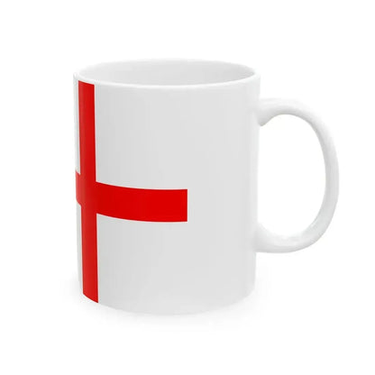 Flag of Cargese (France) White Coffee Mug - Go Mug Yourself