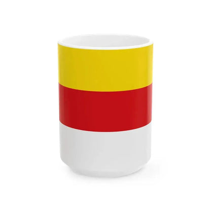 Flag of Carinthia (Austria) White Coffee Mug 15oz - Go Mug Yourself