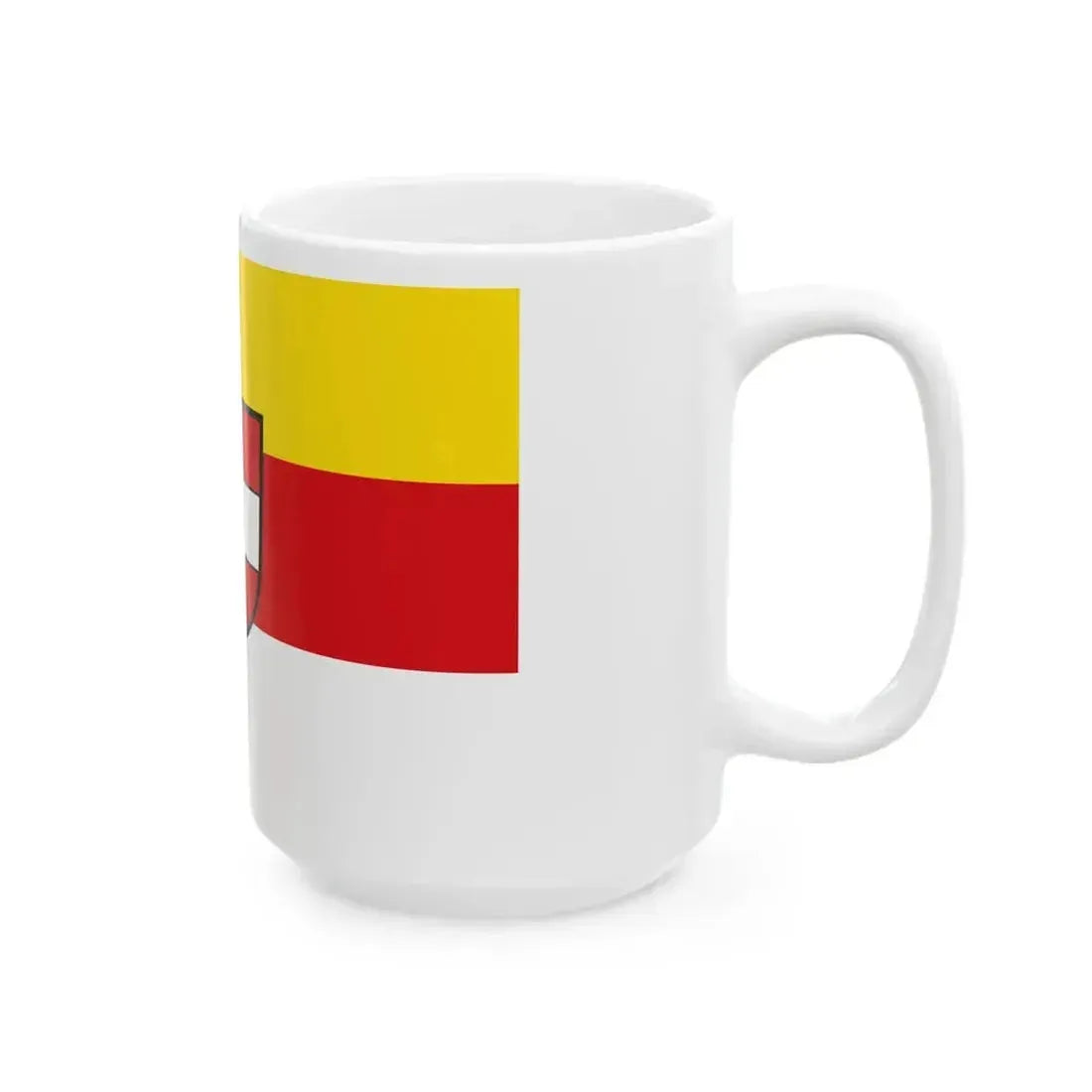 Flag of Carinthia state (Austria) White Coffee Mug - Go Mug Yourself