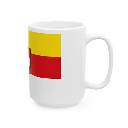 Flag of Carinthia state (Austria) White Coffee Mug - Go Mug Yourself