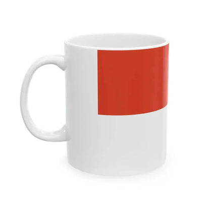 Flag of Carinthia until 1946 (Austria) White Coffee Mug - Go Mug Yourself