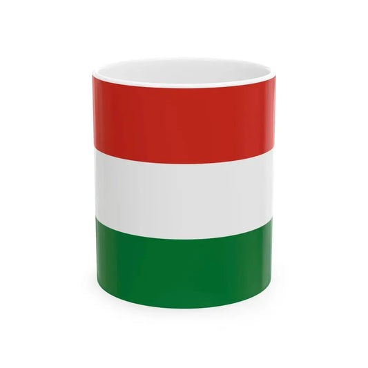 Flag of Caripuyo Bolivia (Bolivia) White Coffee Mug 11oz - Go Mug Yourself