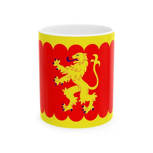 Flag of Carmarthenshire proposed (United Kingdom) White Coffee Mug 11oz - Go Mug Yourself