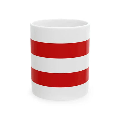 Flag of Carpi (Italy) White Coffee Mug 11oz - Go Mug Yourself