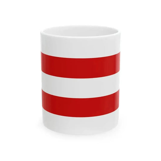 Flag of Carpi (Italy) White Coffee Mug 11oz - Go Mug Yourself