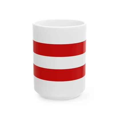 Flag of Carpi (Italy) White Coffee Mug 15oz - Go Mug Yourself