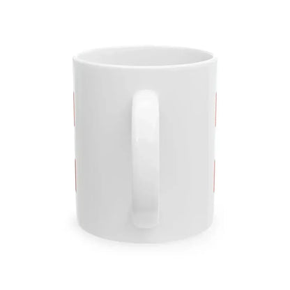 Flag of Carpi (Italy) White Coffee Mug - Go Mug Yourself