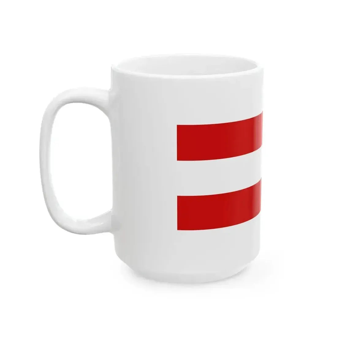 Flag of Carpi (Italy) White Coffee Mug - Go Mug Yourself