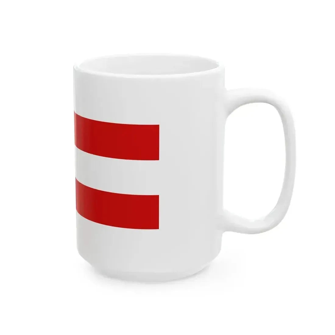 Flag of Carpi (Italy) White Coffee Mug - Go Mug Yourself