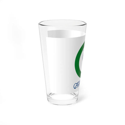 Flag of Carrollton Texas (United States) Pint Glass 16oz - Go Mug Yourself