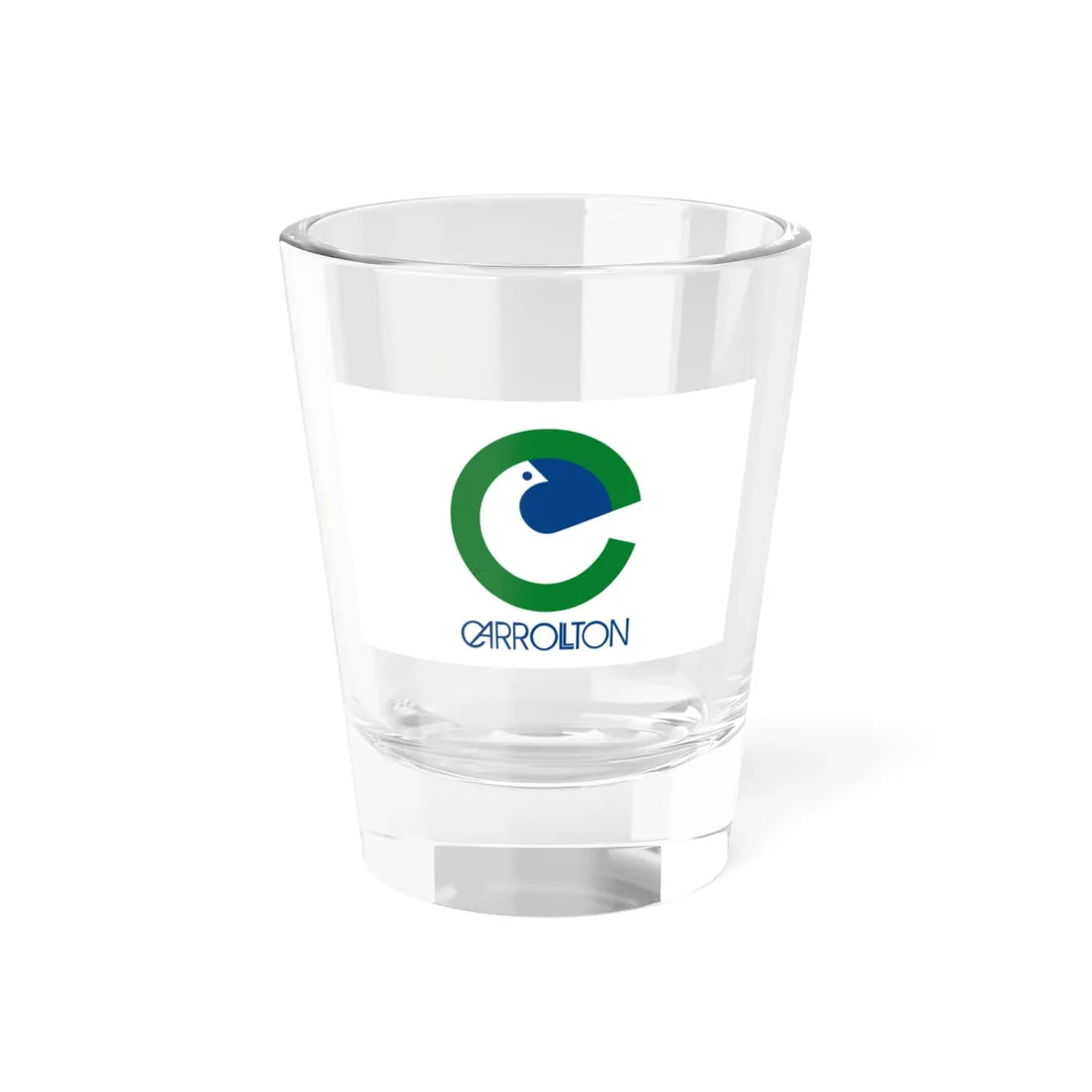 Flag of Carrollton Texas (United States) Shot Glass 1.5oz 1.5oz - Go Mug Yourself