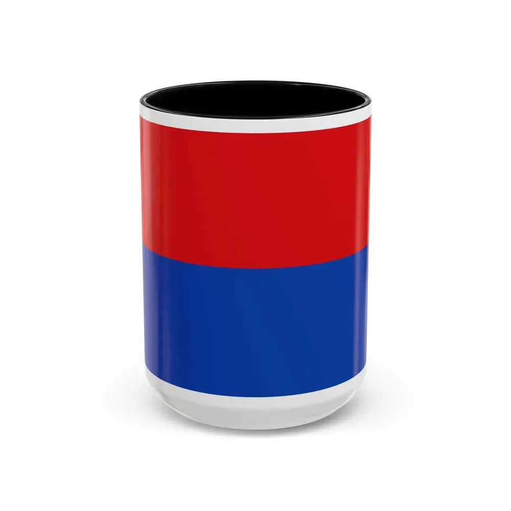 Flag of Cartago Province Costa Rica - Accent Coffee Mug 15oz Black - Go Mug Yourself