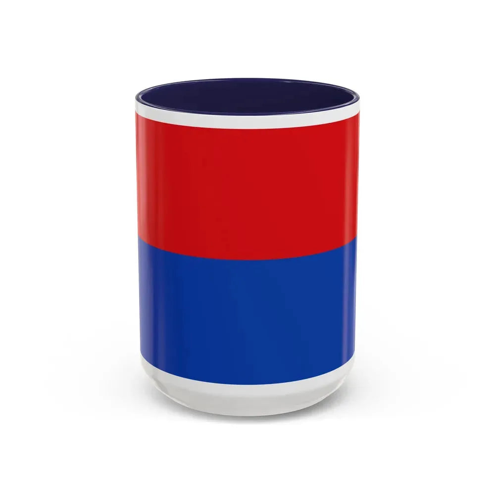 Flag of Cartago Province Costa Rica - Accent Coffee Mug 15oz Navy - Go Mug Yourself