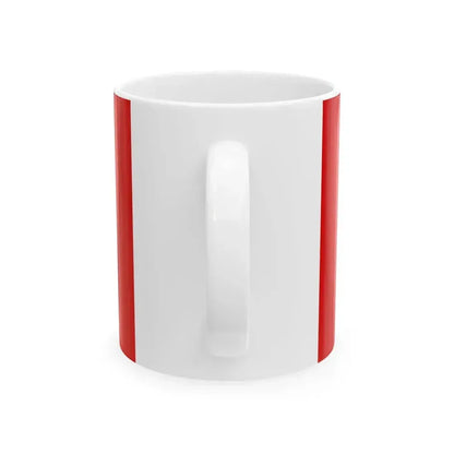 Flag of CasaPound (Italy) White Coffee Mug - Go Mug Yourself