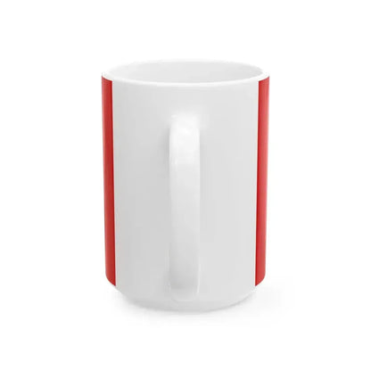 Flag of CasaPound (Italy) White Coffee Mug - Go Mug Yourself