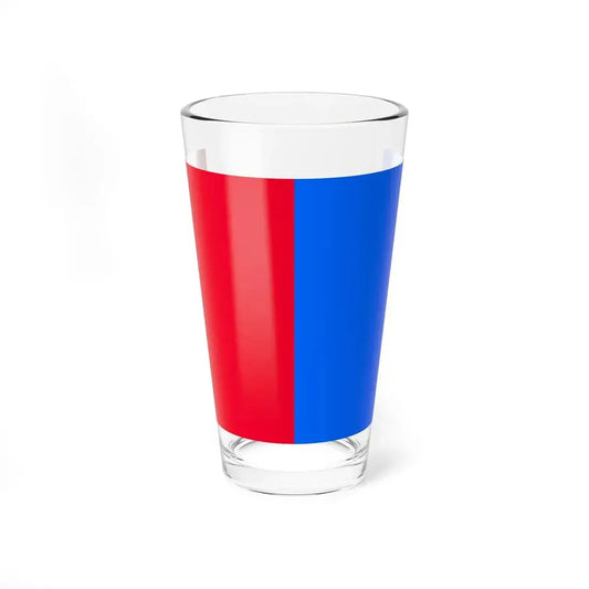 Flag of Caserta (Italy) Pint Glass 16oz 16oz - Go Mug Yourself