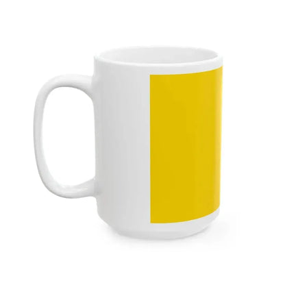 Flag of Castellammare di Stabia (Italy) White Coffee Mug - Go Mug Yourself