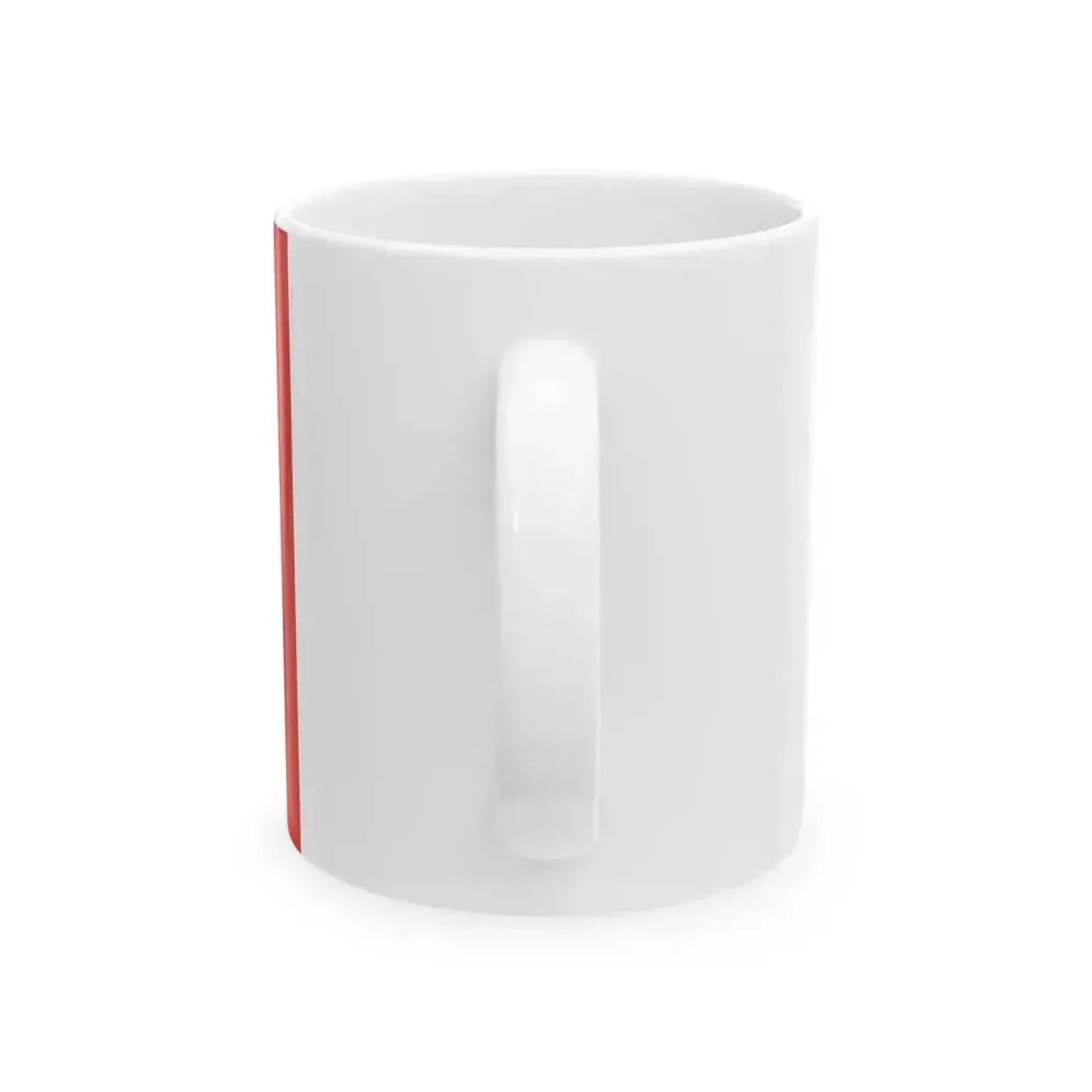 Flag of Castelnovo Monti (Italy) White Coffee Mug - Go Mug Yourself