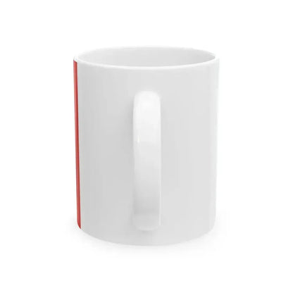 Flag of Castelnovo Monti (Italy) White Coffee Mug - Go Mug Yourself