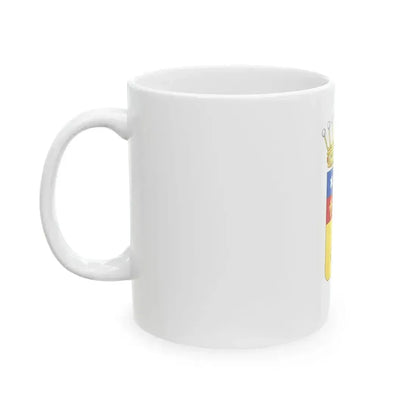 Flag of Castelnovo Monti (Italy) White Coffee Mug - Go Mug Yourself