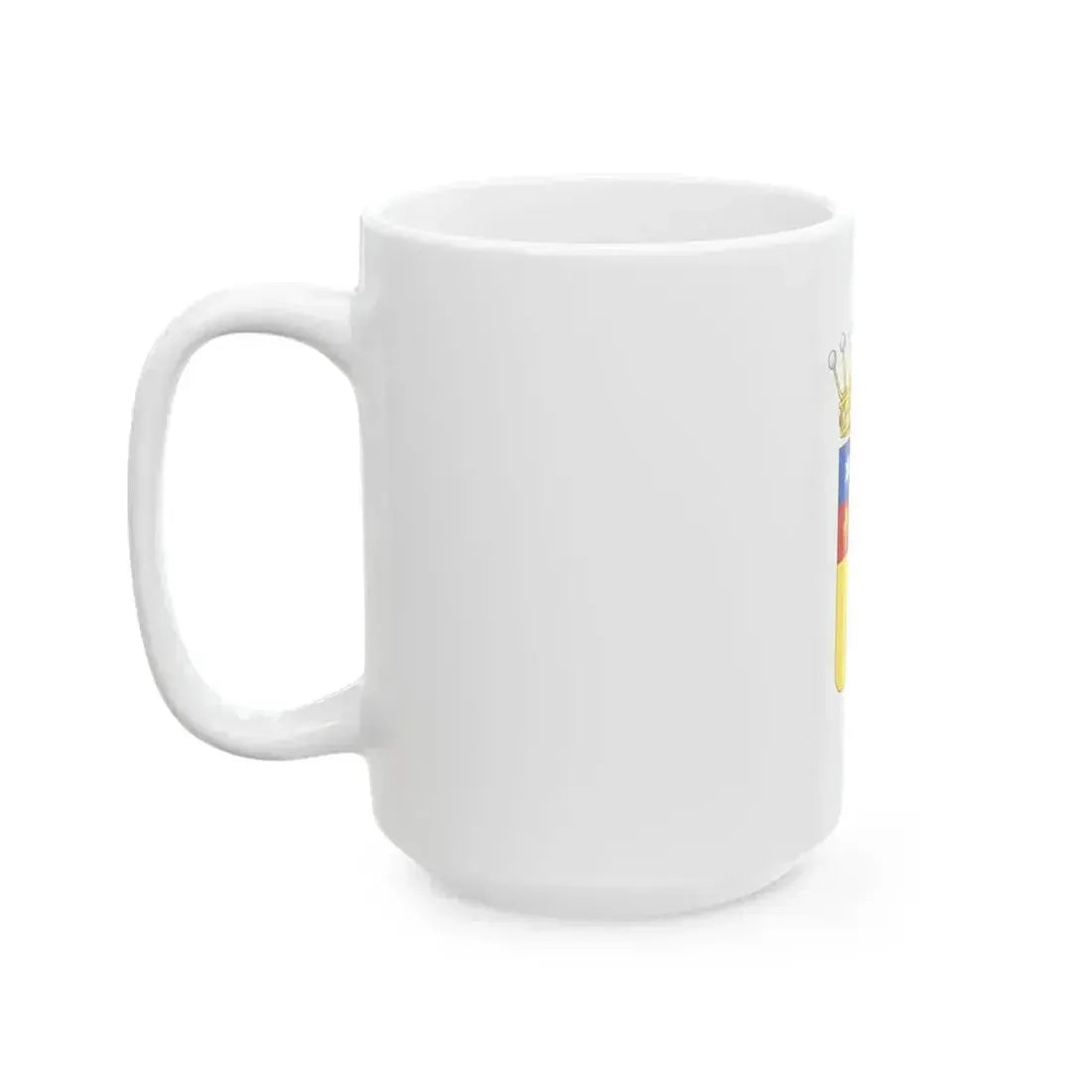 Flag of Castelnovo Monti (Italy) White Coffee Mug - Go Mug Yourself