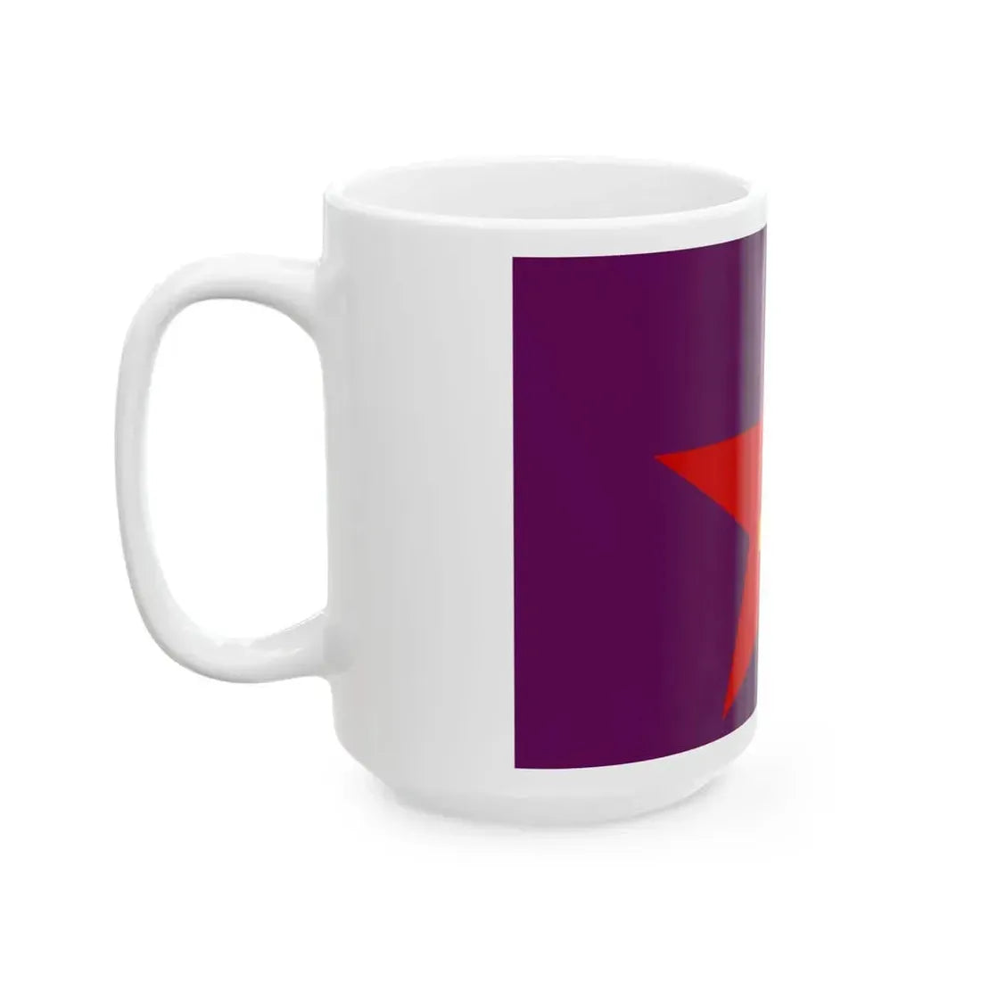 Flag of Castile with star (Spain) White Coffee Mug - Go Mug Yourself