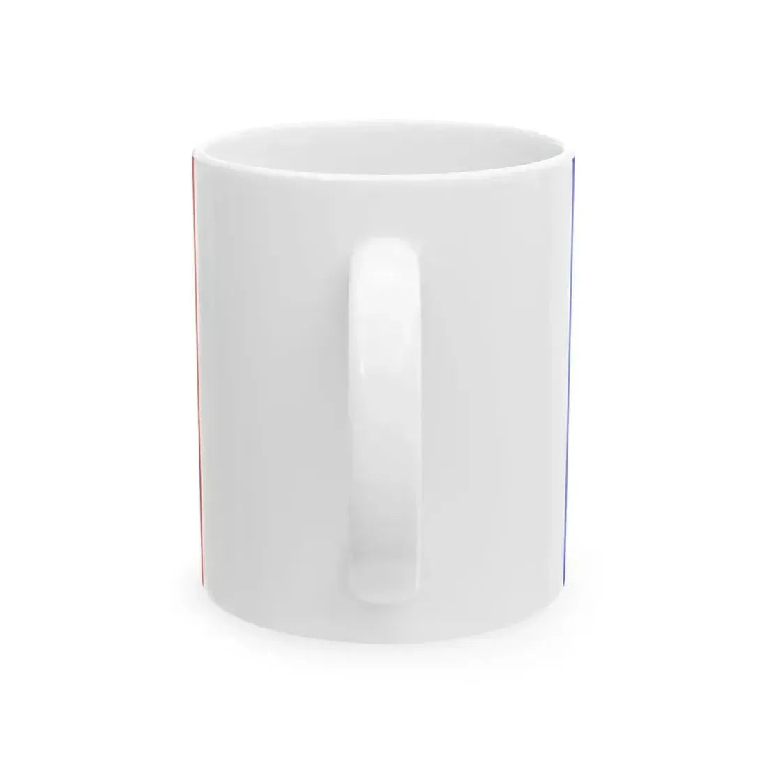 Flag of Castillon (France) White Coffee Mug - Go Mug Yourself