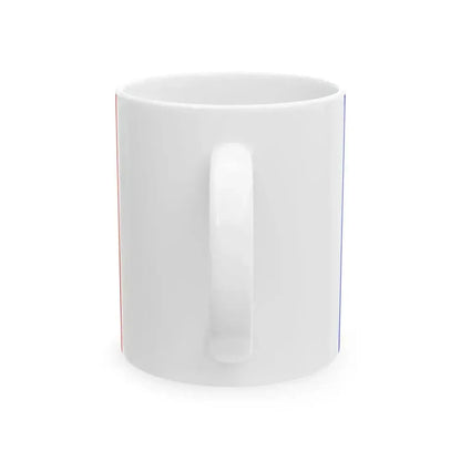 Flag of Castillon (France) White Coffee Mug - Go Mug Yourself