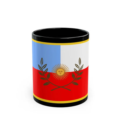 Flag of Catamarca Province Argentina - Black Coffee Mug-11oz-Go Mug Yourself