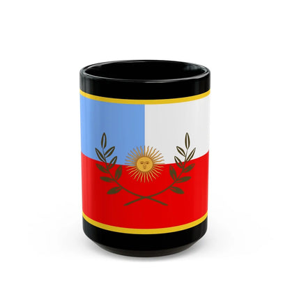 Flag of Catamarca Province Argentina - Black Coffee Mug-15oz-Go Mug Yourself