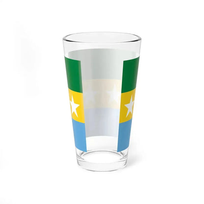 Flag of Catamayo (Ecuador) Pint Glass 16oz - Go Mug Yourself