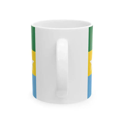 Flag of Catamayo (Ecuador) White Coffee Mug - Go Mug Yourself